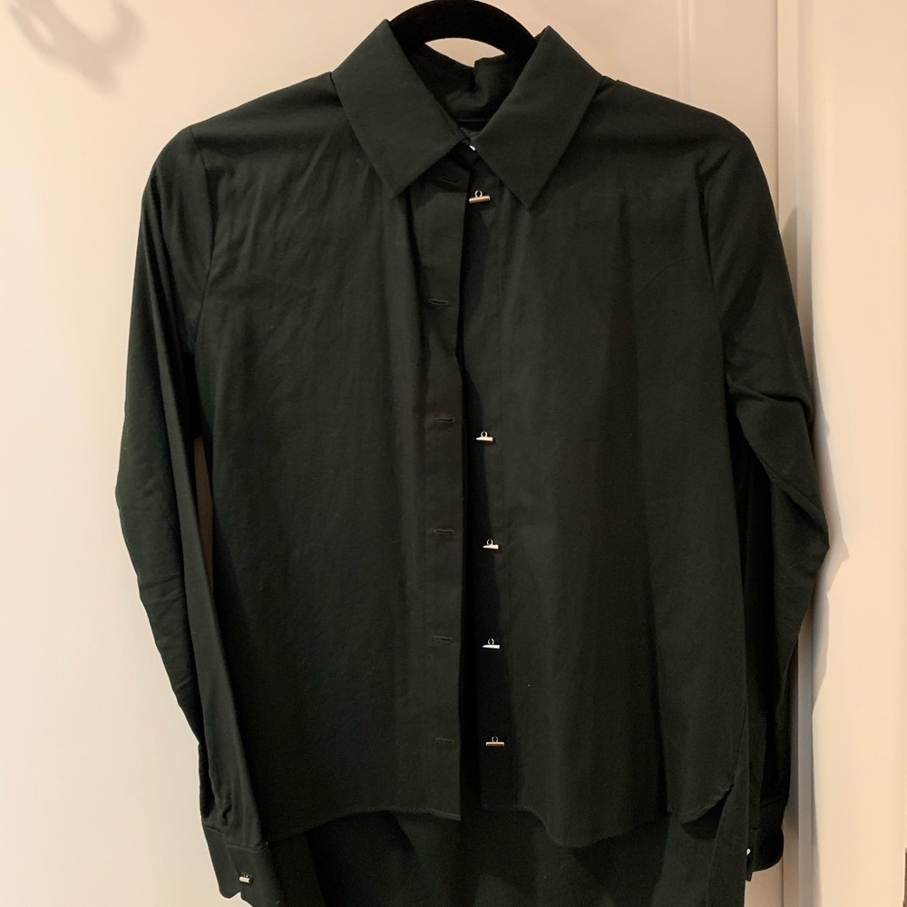 Green Carven button down